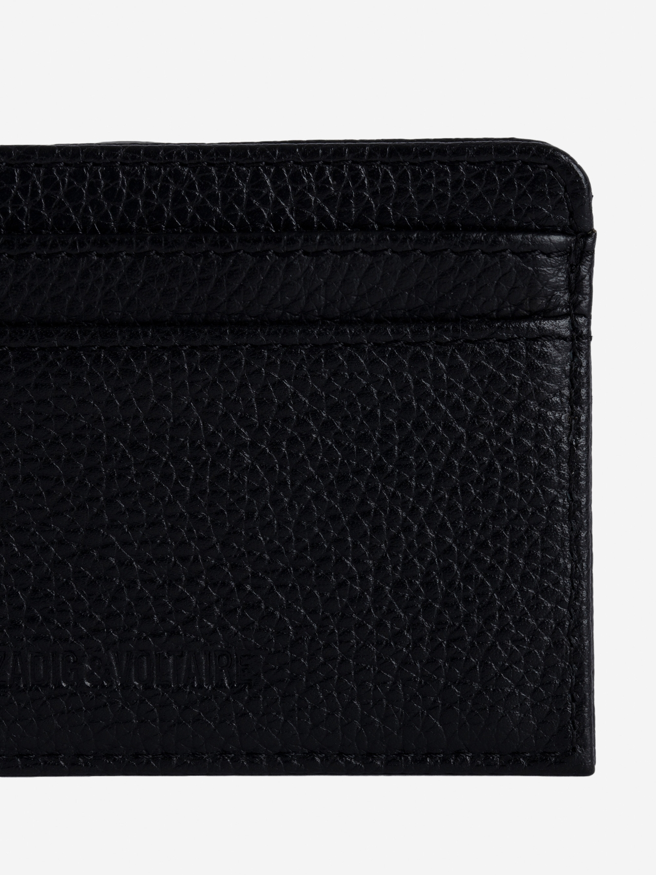 ZV PASS CARD HOLDER NOIR GOLD